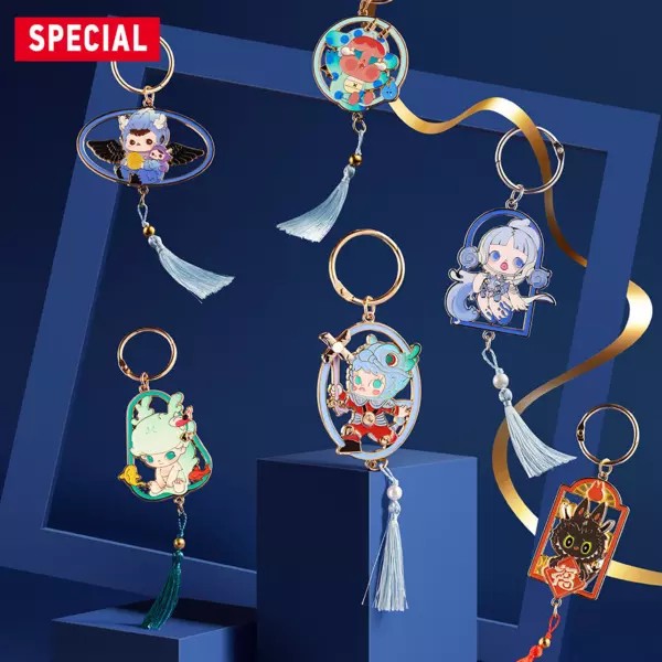 Фото - Ігрова фігурка-сюрприз Pop Mart Loong Presents the Treasure Pendant (LPTT-01)