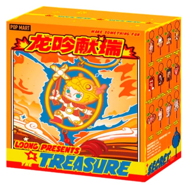 Фото - Ігрова фігурка-сюрприз Pop Mart Loong Presents the Treasure Pendant (LPTT-01)