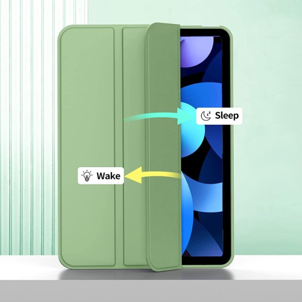 Фото - Чехол для планшета Becover Tri Fold Soft TPU Silicone for Apple iPad 10.9" (2022/2024)/iPad (А16) 2025 11" Light Green (708520)