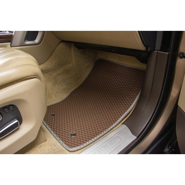 Фото - Коврики ворсовые в салон авто EVAtech Standard для Land Rover Range Rover (L405) 2012-2021 4 поколение SUV EU черный кант (LR21685Z3LA8VEB)