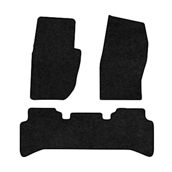 Фото - Килимки ворсові в салон авто EVAtech Standard для Land Rover Range Rover (P38A) 1994-2002 2 покоління SUV EU чорний кант (LR22372ZB3VEB)