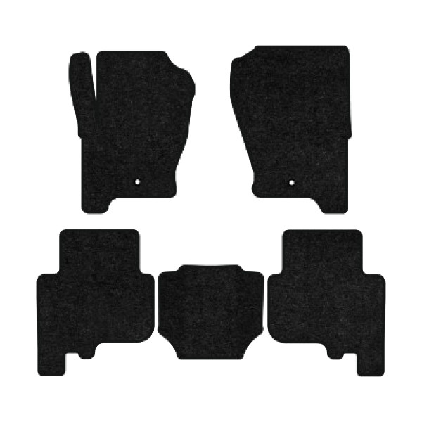 Фото - Килимки ворсові в салон авто EVAtech Standard для Land Rover Discovery 4 (L319) 2009-2017 4 покоління SUV EU чорний кант (LR3131CLB5TL2VEB)