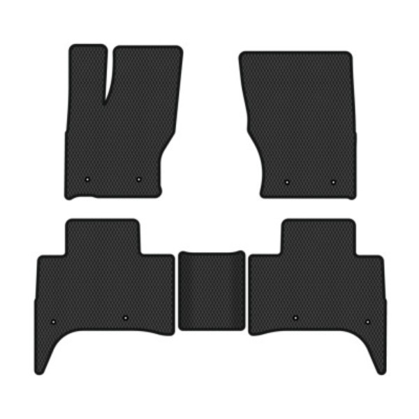 Фото - Килимки ворсові в салон авто EVAtech Standard для Land Rover Range Rover Sport (L494) 2013-2022 2 покоління SUV EU чорний кант (LR33640C5LA8VEB)