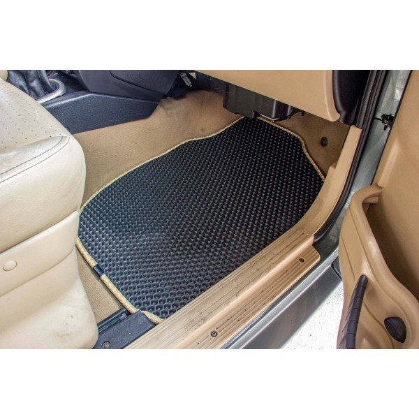 Фото - Килимки ворсові в салон авто EVAtech Standard для Land Rover Freelander (L314) 3-doors (with rest pedal) 1997-2006 1 покоління SUV EU чорний (LR23993CB5TL4VEB)