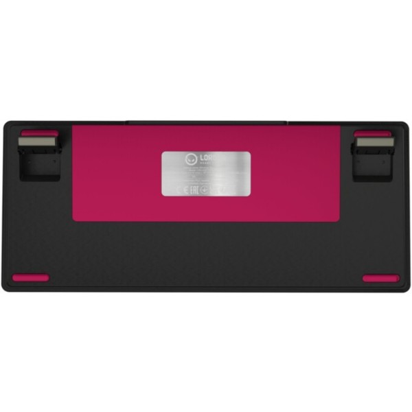 Фото - Клавиатура беспроводная игровая Lorgar KBP7075W Wireless Gaming Mechanical Pro Black-Red (LRG-KBP7075W-BK-US)