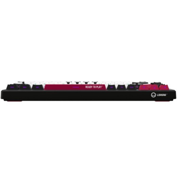 Фото - Клавиатура беспроводная игровая Lorgar KBP7075W Wireless Gaming Mechanical Pro Black-Red (LRG-KBP7075W-BK-US)