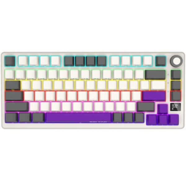 Фото - Клавиатура беспроводная игровая Lorgar KBP7075W Wireless Gaming Mechanical Pro Beige (LRG-KBP7075W-RT-US)