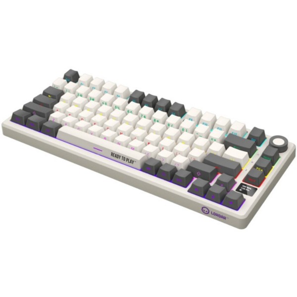 Фото - Клавиатура беспроводная игровая Lorgar KBP7075W Wireless Gaming Mechanical Pro Beige (LRG-KBP7075W-RT-US)