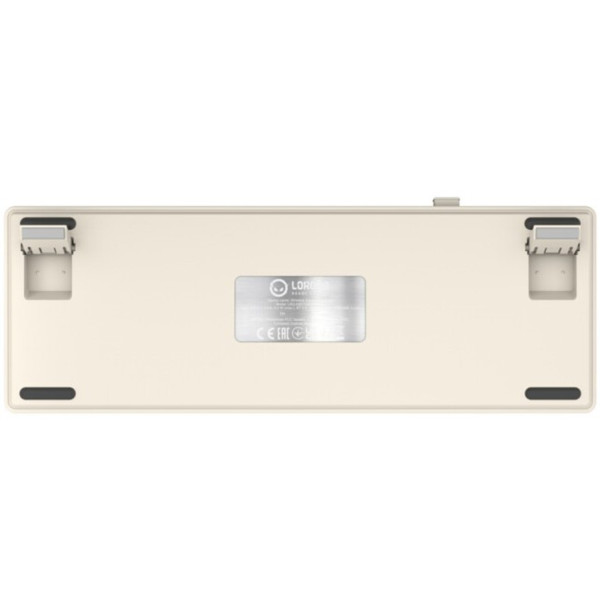 Фото - Клавиатура беспроводная игровая Lorgar KBP70MW Wireless Mechanical Pro Beige (LRG-KBP70MW-RT-US)