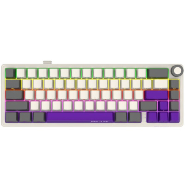 Фото - Клавиатура беспроводная игровая Lorgar KBP70MW Wireless Mechanical Pro Beige (LRG-KBP70MW-RT-US)