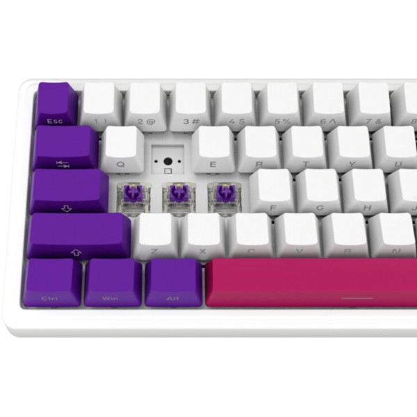 Фото - Клавиатура беспроводная игровая Lorgar KBP70MW Wireless Mechanical Pro White (LRG-KBP70MW-WH-US)