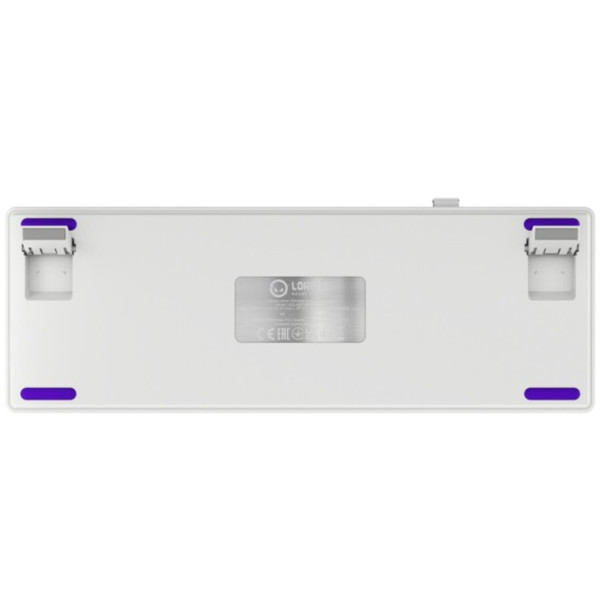 Фото - Клавиатура беспроводная игровая Lorgar KBP70MW Wireless Mechanical Pro White (LRG-KBP70MW-WH-US)