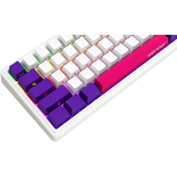 Фото - Клавиатура беспроводная игровая Lorgar KBP70MW Wireless Mechanical Pro White (LRG-KBP70MW-WH-US)