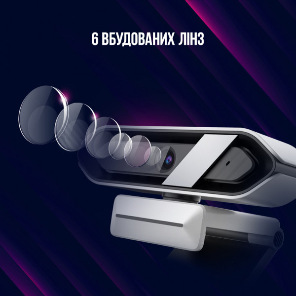 Фото - Веб-камера для компьютера Lorgar Rapax 701 Streaming 2K Blue (LRG-SC701BL)