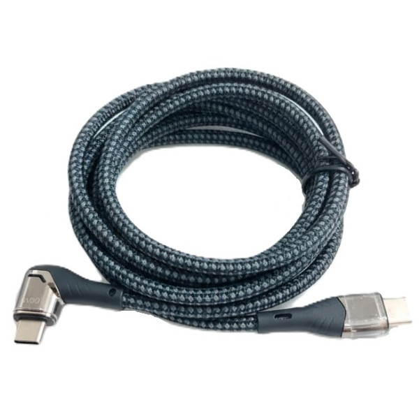 Фото - Кабель синхронізації даних BeCover for Type-C 100W 20V/5A Quick Charge Magnetic Data Cable 1.5m (714555)