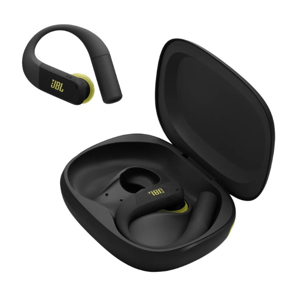 Фото - Навушники вкладиші бездротові TWS JBL Endurance Peak 4 Black/Lime (JBLENDUPEAK4BLKL)