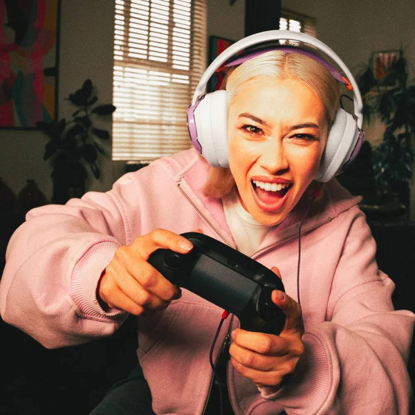 Фото - Гарнітура дротова ігрова JBL Quantum 250 - White (JBLQTUM250WHT)