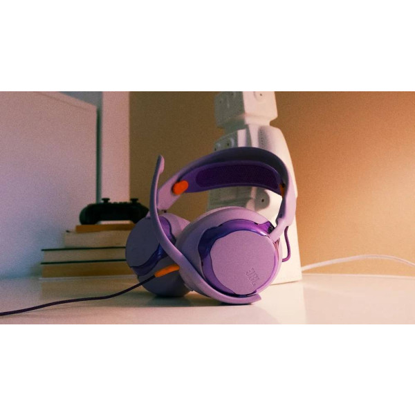 Фото - Гарнітура дротова ігрова JBL Quantum 250 Purple (JBLQTUM250PUR)