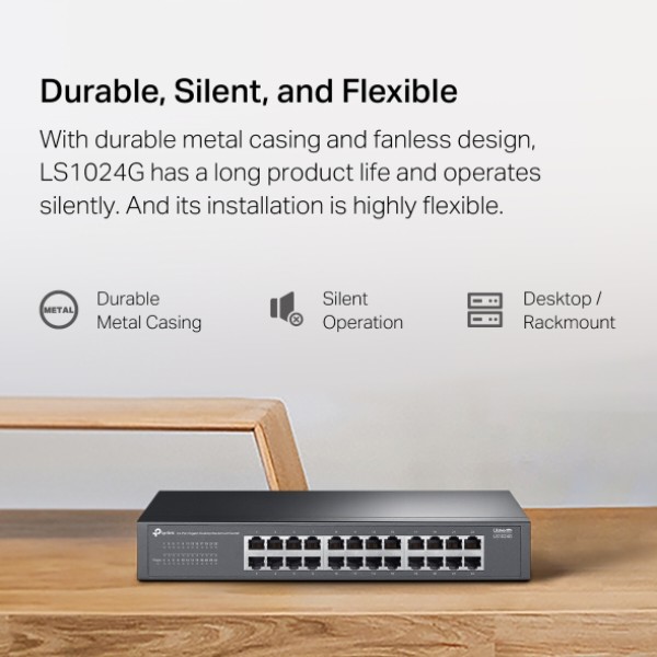 Фото - Коммутатор локальной сети (Switch) TP-Link LS1024G