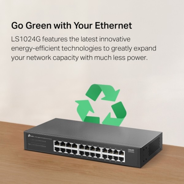 Фото - Коммутатор локальной сети (Switch) TP-Link LS1024G
