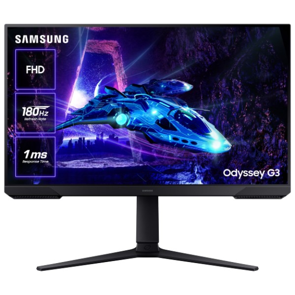 Фото - Монітор ігровий Samsung Odyssey G3 (LS27DG302EIXCI)