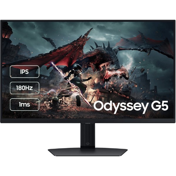 Фото - Монітор ігровий Samsung Odyssey G5 (LS27DG500EIXCI/UA)