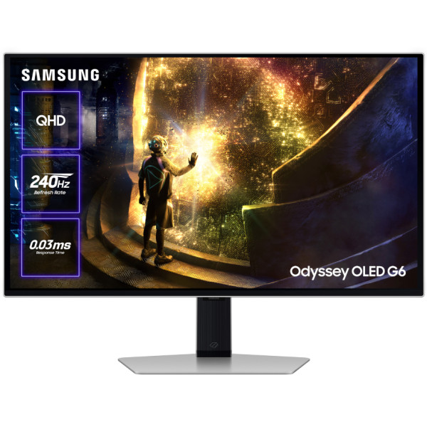 Фото - Монитор игровой Samsung Odyssey OLED G6 (LS27DG612SIXCI/UA)