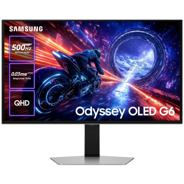 Фото - Монітор ігровий Samsung Odyssey OLED G6 (LS27FG602SIXUA)
