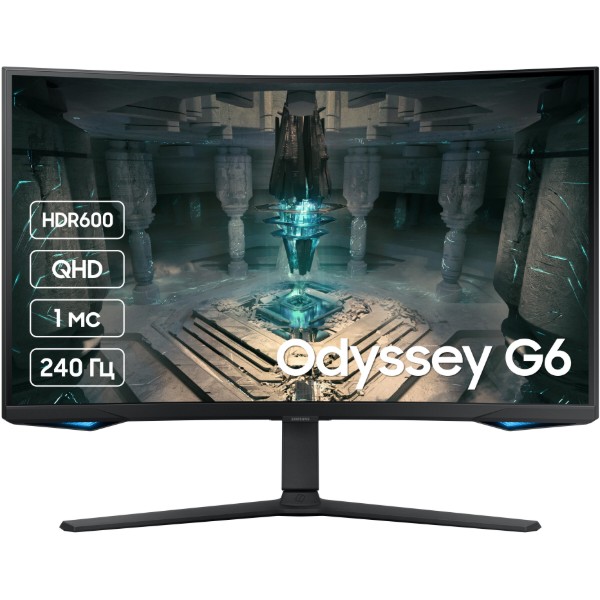 Фото - Монитор игровой Samsung Odyssey G6 SMART (LS32BG650EIXUA)