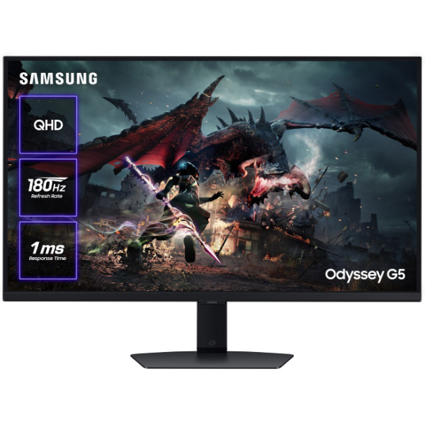 Фото - Монітор ігровий Samsung Odyssey G5 (LS32DG500EIXCI/UA)