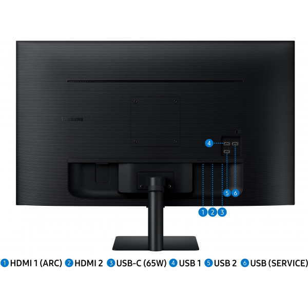 Фото - Монітор Samsung Smart M7 M70D UHD (LS32DM702UIXUA)