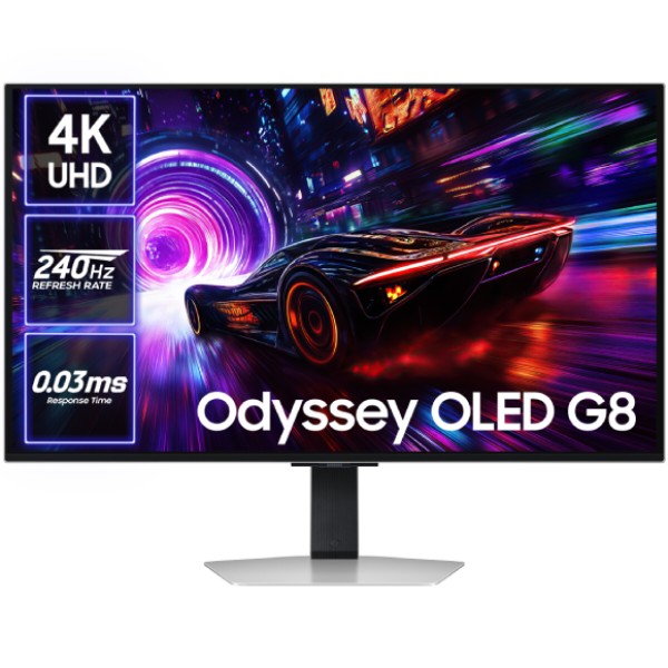 Фото - Монітор ігровий Samsung Odyssey OLED G8 G81SF (LS32FG812SIXCI/UA)