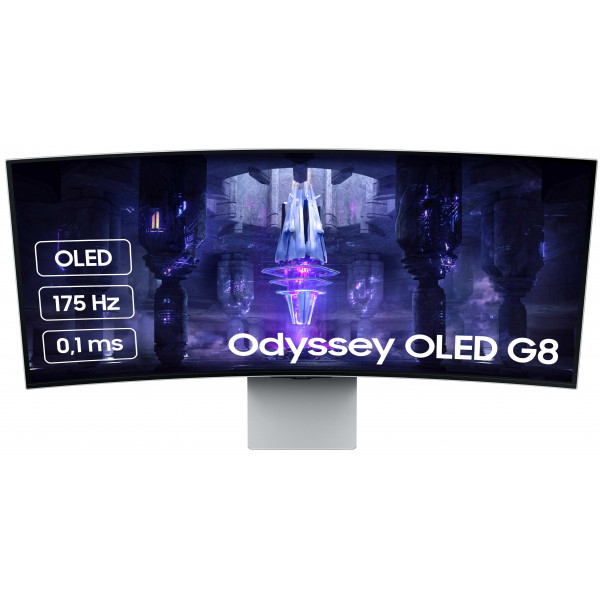 Фото - Монітор ігровий Samsung Odyssey OLED G8 SMART (LS34BG850SIXUA)