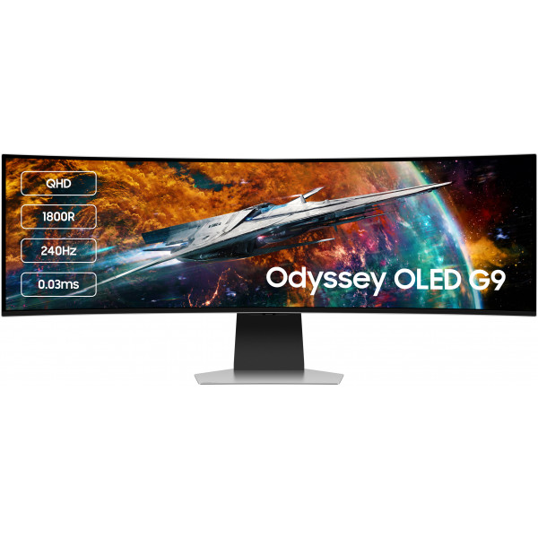 Фото - Монітор ігровий Samsung Odyssey OLED G9 SMART (LS49CG954SIXUA)