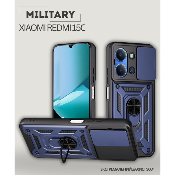 Фото - Чохол для смартфону BeCover for Xiaomi Redmi 15С 4G/5G Blue (713926)