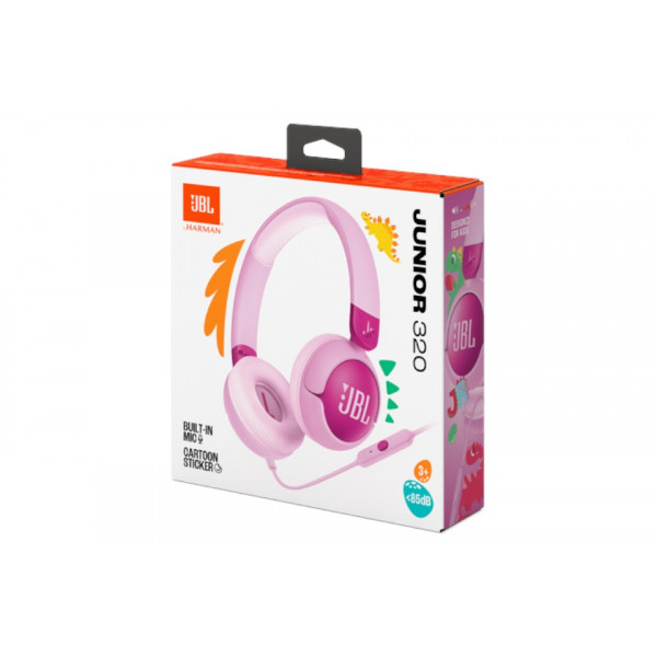 Фото - Навушники накладні дротові JBL Jr 320 Purple (JBLJR320PUR)