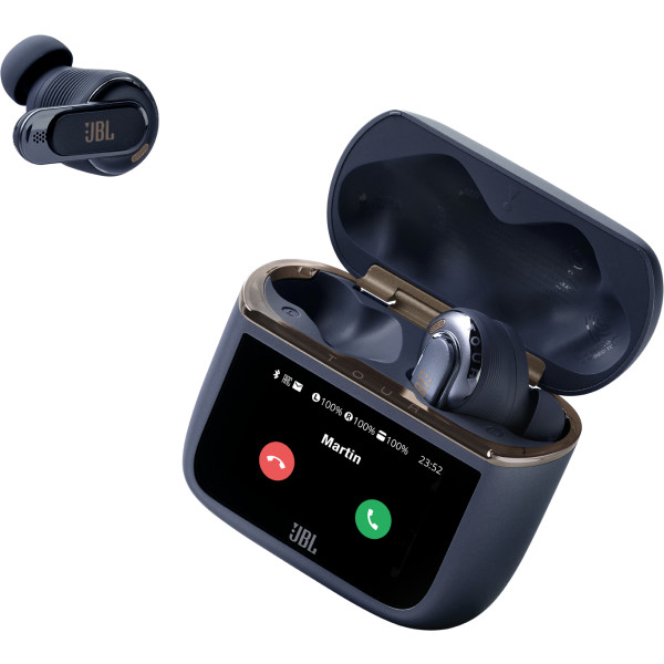 Фото - Наушники вкладыши беспроводные TWS JBL Tour Pro 3 Blue (JBLTOURPRO3BLU)