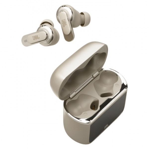 Фото - Навушники вкладиші бездротові TWS JBL Tour Pro 3 Latte (JBLTOURPRO3LTT)