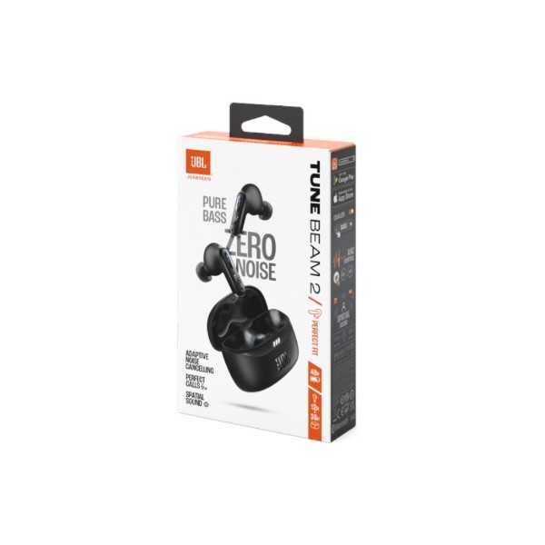 Фото - Уценка - Наушники вкладыши беспроводные TWS JBL Tune Beam 2 Black (JBLTBEAM2BLK)