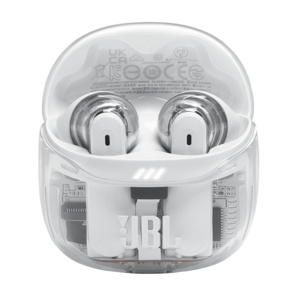 Фото - Наушники вкладыши беспроводные TWS JBL Tune Flex 2 Ghost White (JBLTFLEX2GWHT)