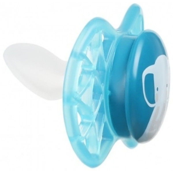 Фото - Ортодонтична пустушка Nuvita Air55 Explorer 0m + (тигр, слон) 2 шт. (NV7066M)