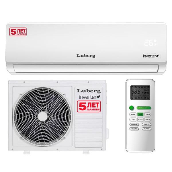 Фото - Кондиционер сплит Luberg LSR-09HDV Deluxe Inverter