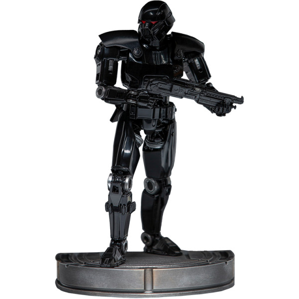 Фото - Коллекционная фигурка Iron Studios MANDALORIAN Dark Trooper Statue Art Scale 1/10 (LUCSWR48621-1)