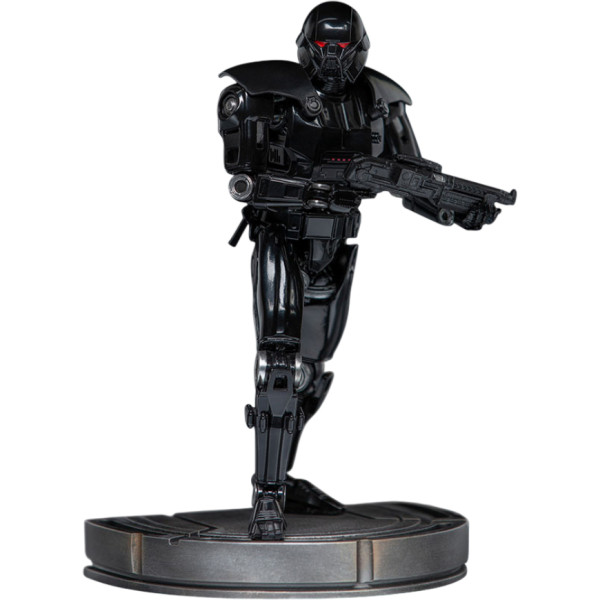 Фото - Коллекционная фигурка Iron Studios MANDALORIAN Dark Trooper Statue Art Scale 1/10 (LUCSWR48621-1)