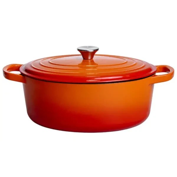 Фото - Кастрюля Lugi 6 л (HP-FLG-17 ORANGE) Фото - Кастрюля Lugi 6 л (HP-FLG-17 ORANGE)