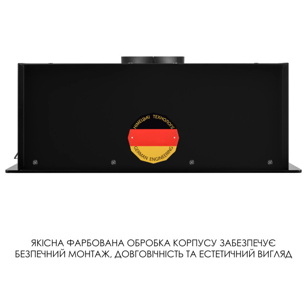 Фото - Вытяжка встраиваемая Weilor LUMINA WBG 69 BLACK SILENCE