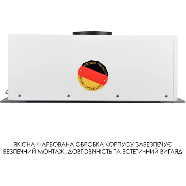 Фото - Витяжка вбудована Weilor LUMINA WBG 69 WHITE SILENCE