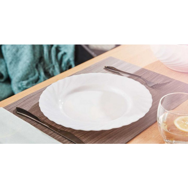 Фото - Тарілка обідня Luminarc TRIANON/19.5 см десертна (H4124)