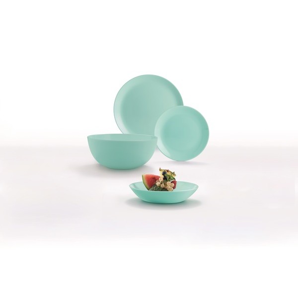 Фото - Тарелка обеденная Luminarc Diwali Light Turquoise 25 см (P2611)