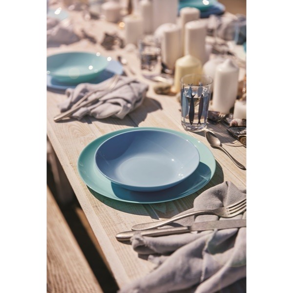 Фото - Тарелка обеденная Luminarc Diwali Light Turquoise 25 см (P2611)